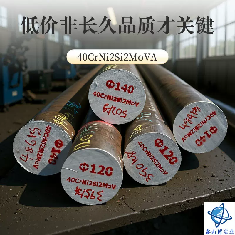 40CrNi2Si2MoVA现货销售合结钢300M圆钢4340M来图锻造轴承钢车光