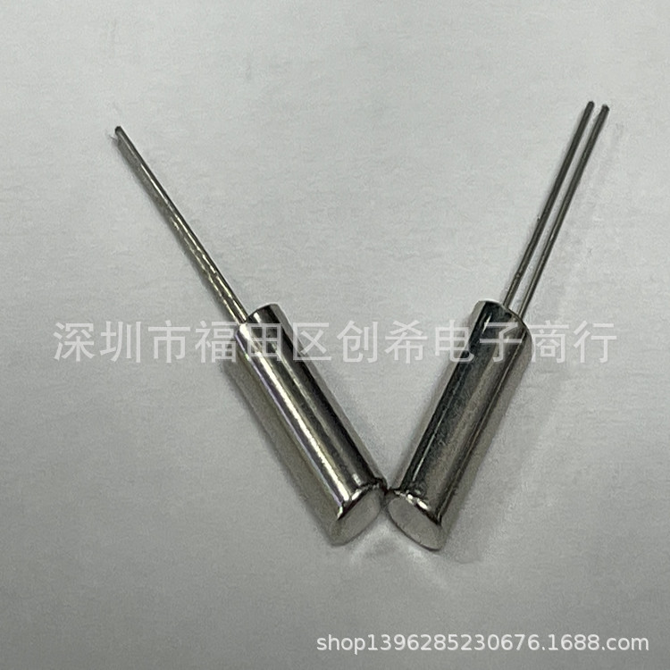 直插无源晶振18.9375MHZ  3*8 晶体 18.937M  JU308 圆柱形 DIP