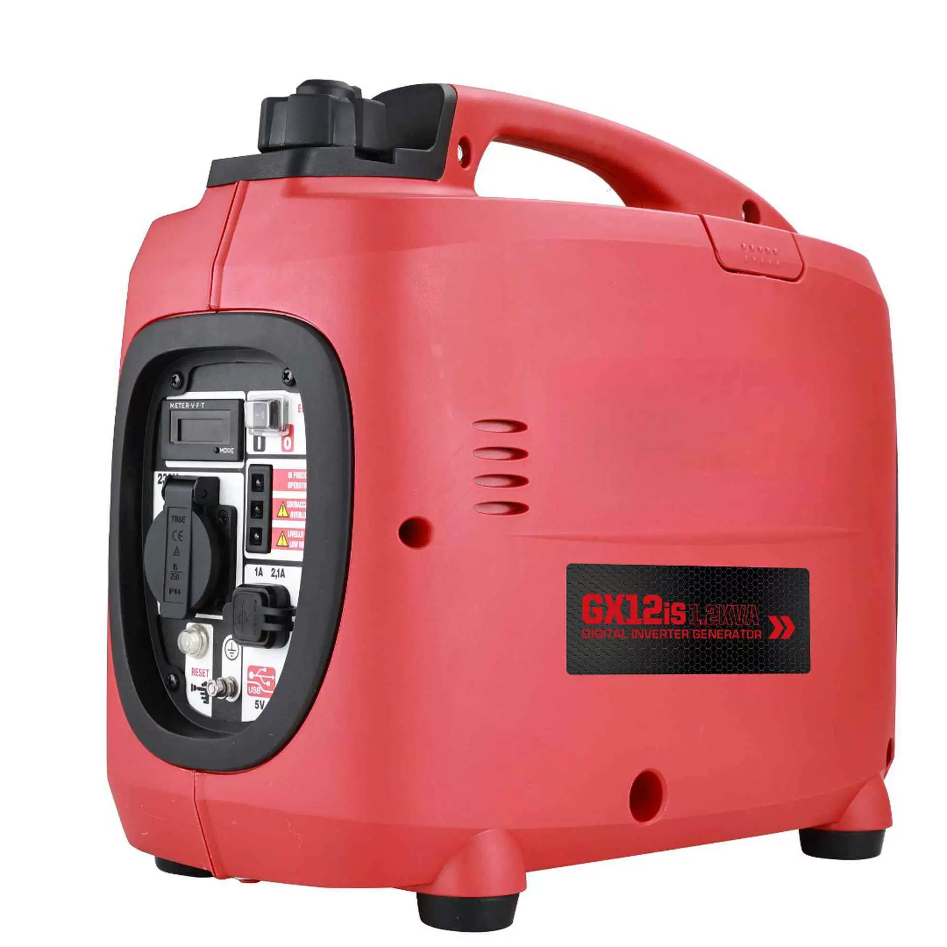变频汽油发电机220V家用小型单相3KW5千瓦轻便节能电启动便携
