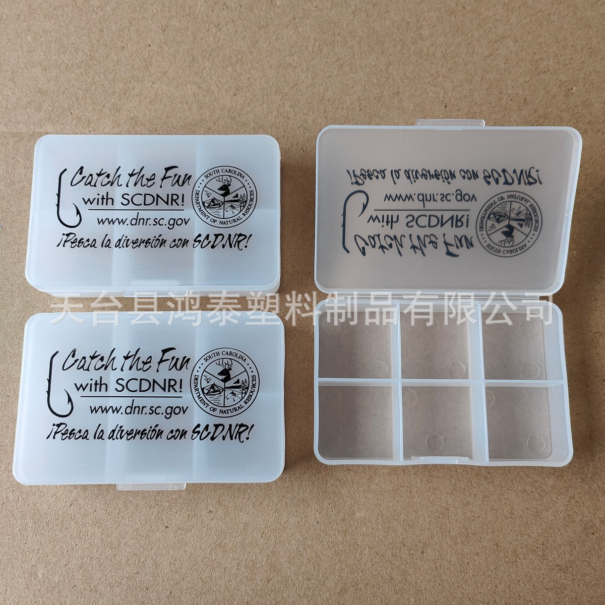 可印Logo 居家6天医药盒 便携6格药片分装盒 旅行6天药丸便携盒