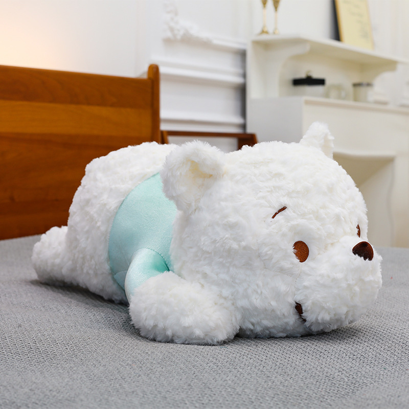 新しいプーさんくまのぬいぐるみ横たわるクマ人形子供のコンパニオン人形女の子の誕生日プレゼント卸売|undefined