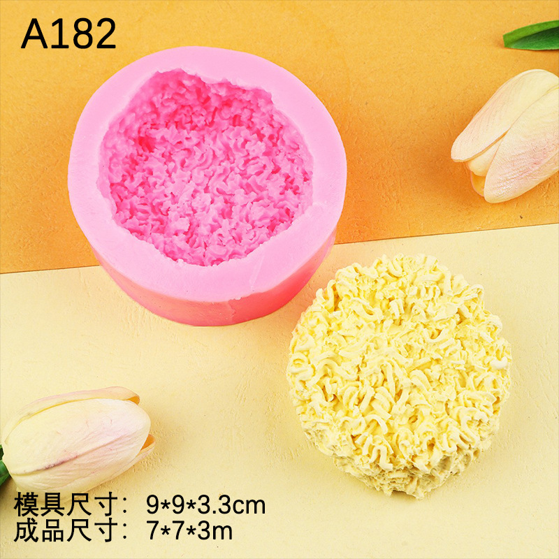 Vela de aromaterapia Molde de silicona Huevo escalfado Fideos instantáneos Huevo de doble yema Torta Mousse de chocolate Fuddle