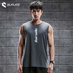 フィットネス服男性ゆるいバスケットボールトレーニングスポーツベストノースリーブカン肩上着速乾tシャツランニング装備女性