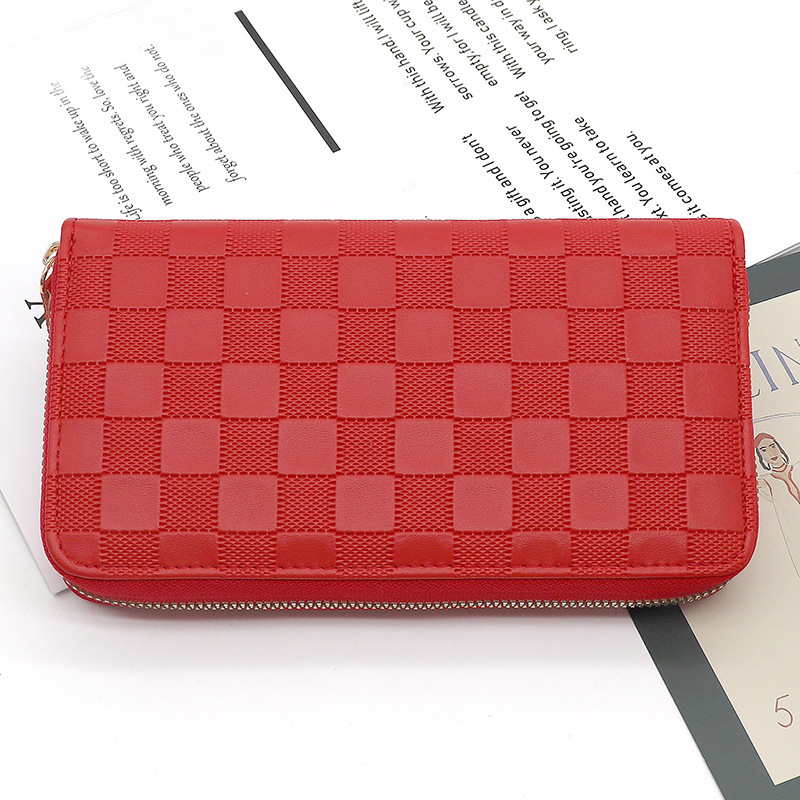 Nueva moda simple bolso de teléfono móvil bolso de órgano multifuncional bolso de tarjetas de gran capacidad bolso de tarjetas de color sólido