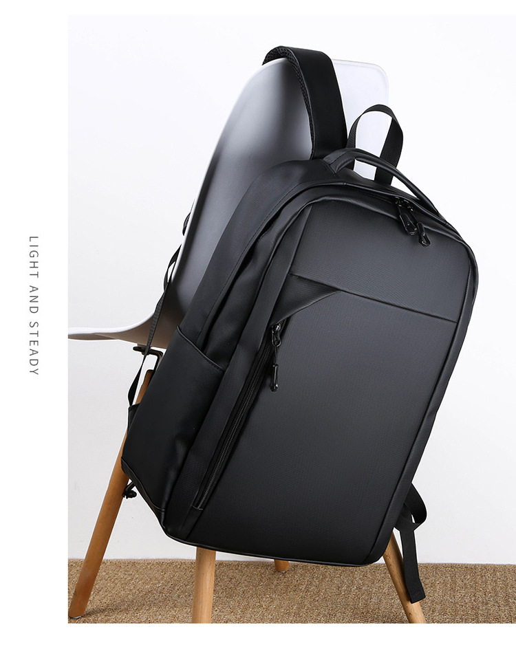 New large-capacity business backpack for men, multi-functional and versatile computer bag, cross-border fashionable and simple college student schoolbag undefined