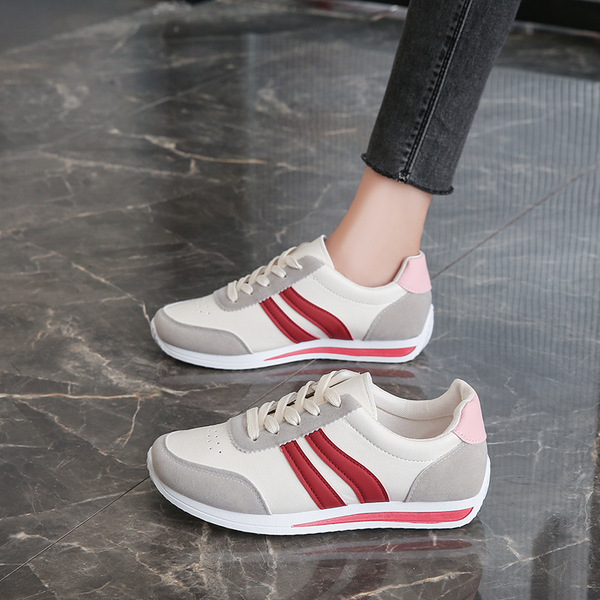 Universal autumn running sneakers for students with shoelaces for…