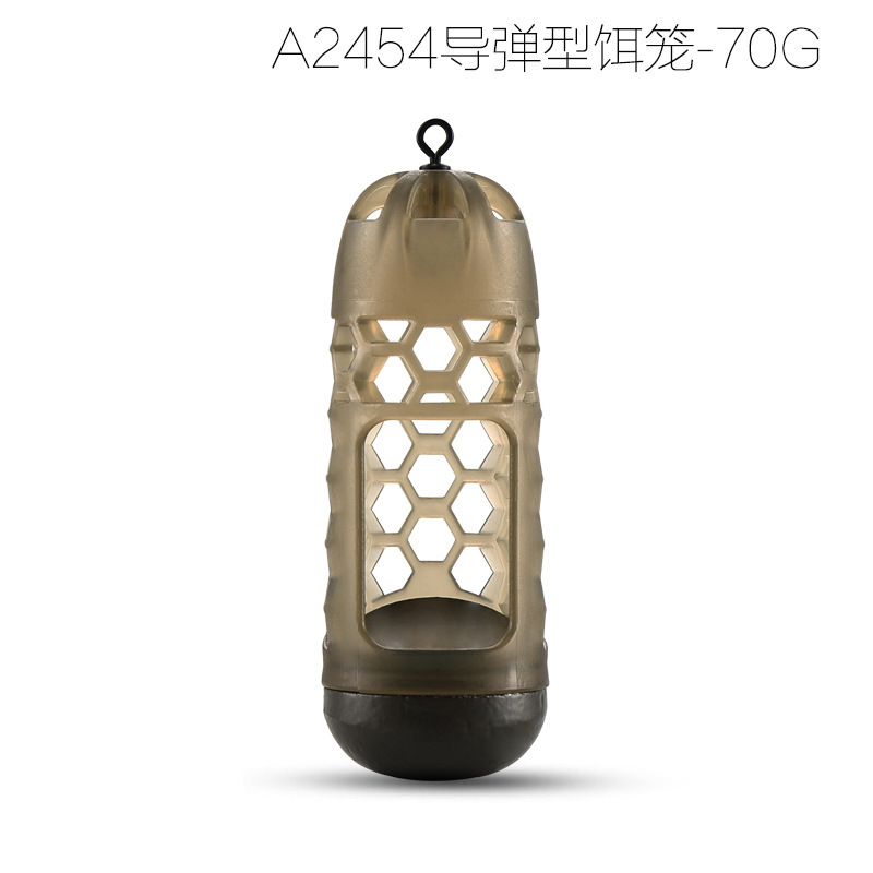 酷诺欧式库钓A2454导弹型饵笼 八字环铅配重打窝器附饵飞德小配件|undefined