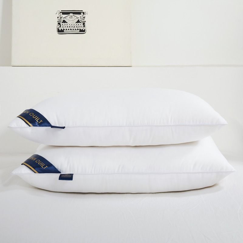 Una funda de almohada especial y un núcleo de almohada para el hotel Hilton 5 estrellas, un conjunto de protección de columna cervical para evitar colapsos.