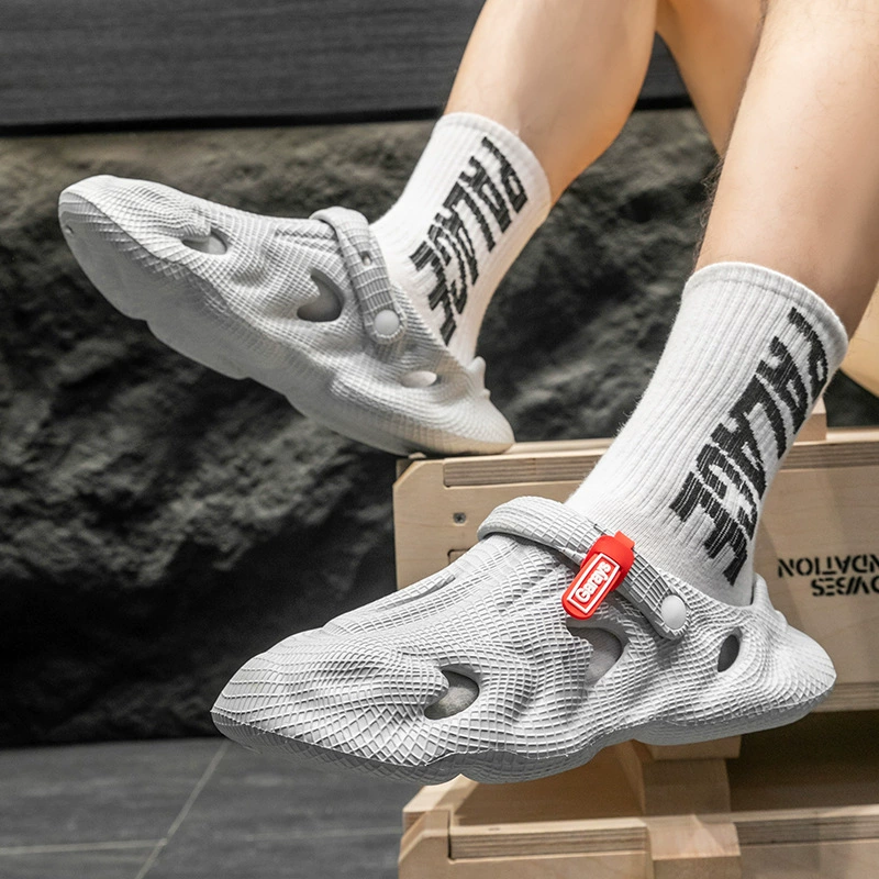 [Eva не вонючие ноги] Кокосовые пещерные туфли для мужчин летом носят новые взрывные модели супер домашние легкие холодные тапочки для женщин