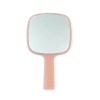 Square plastic handle, handheld mirror, Birthday gift