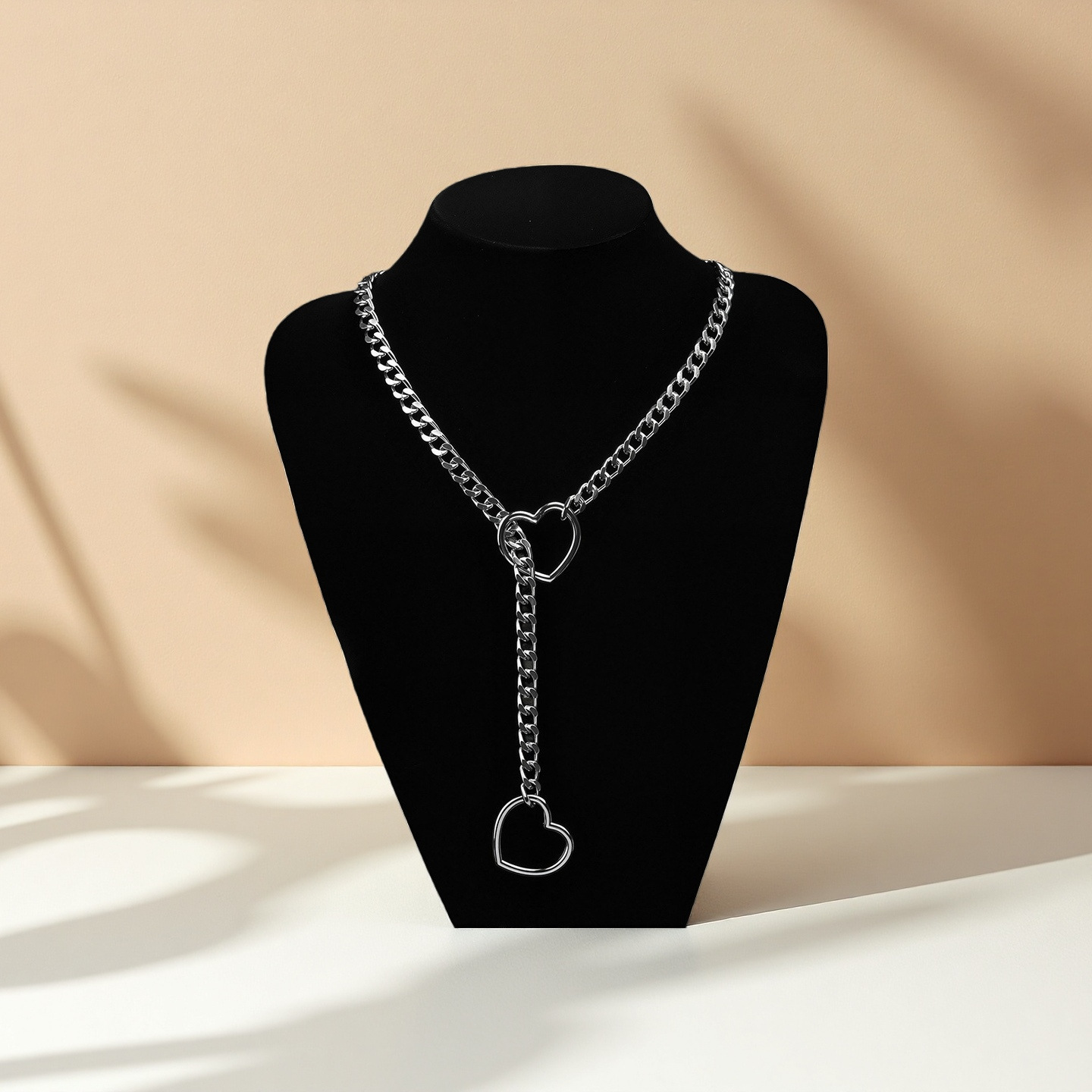 Metal Chain Traction Collar for Adult Role Play — detail image 2