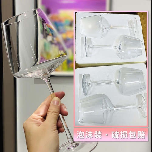 Crystal glass red wine glass set European glass goblet creative wine glass decanter wine set home