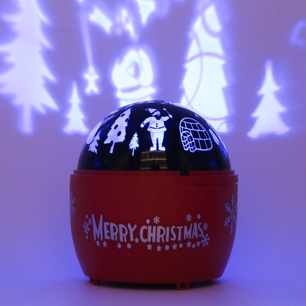 多種投影圖案圣誕星空燈小夜燈電池&USB供電式氛圍燈裝飾燈投影燈