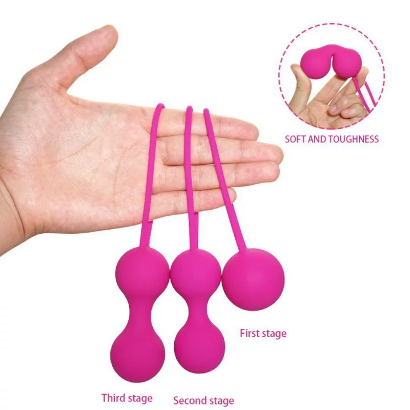 Silicone dumbbells, intimate smoothing massager for training, wholesale