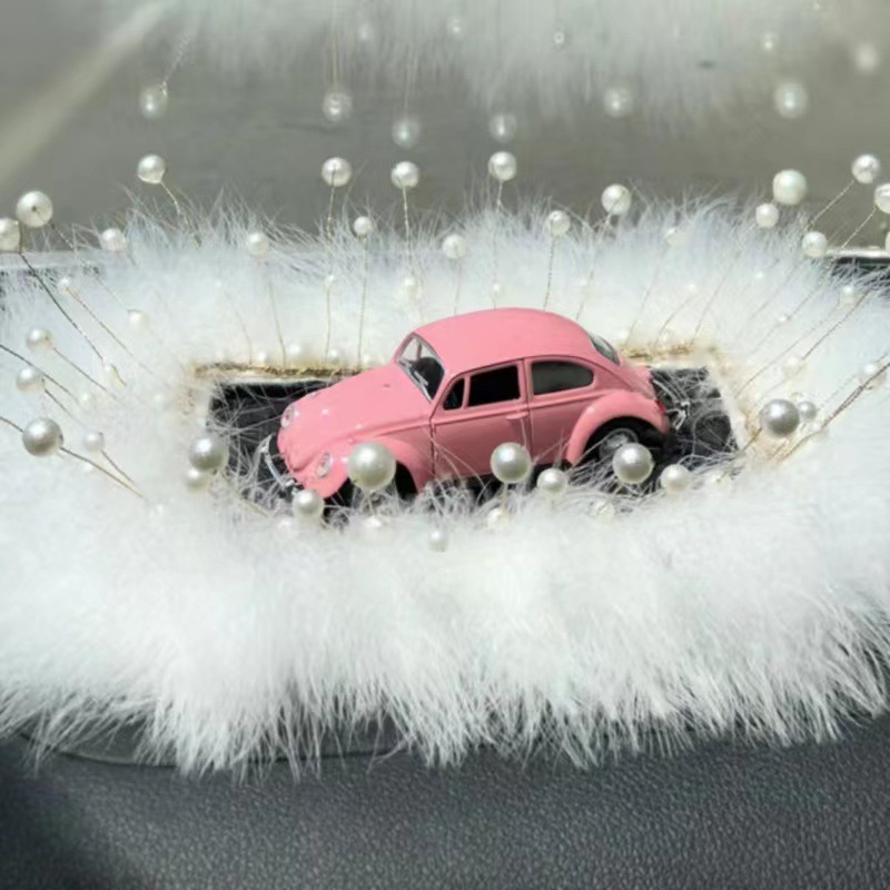 Decoración de coche interior de coche creativo decoración del panel de instrumentos del coche decoración de coche pequeño resina belleza simple pensamiento nocturno