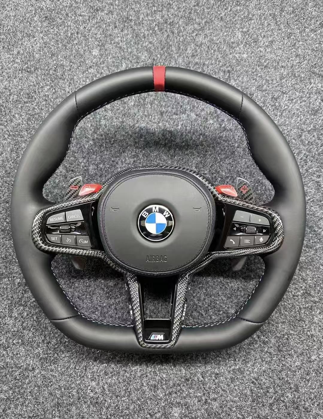 CS steering wheel for the new 3 Series, 5 Series, X3, X4, X5 interior modification, steering wheel upgrade for F and G chassis, cross-border CS steering wheel