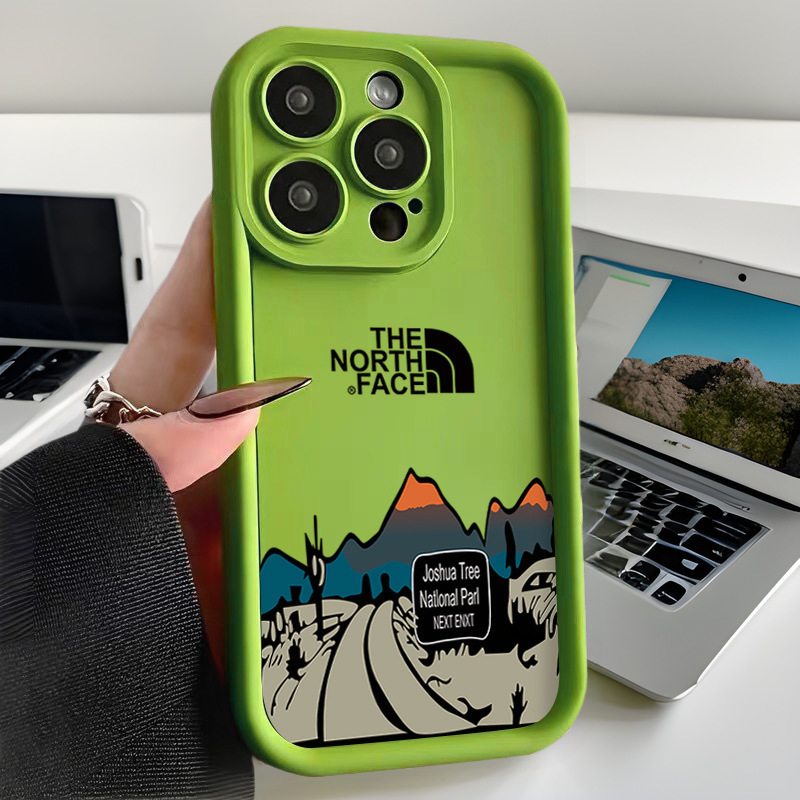 Suitable for Apple 17 Pro Max Phone Case, New iPhone 15 High-End Feel, 13 Pro Trendy Brand North Face 12 Creation