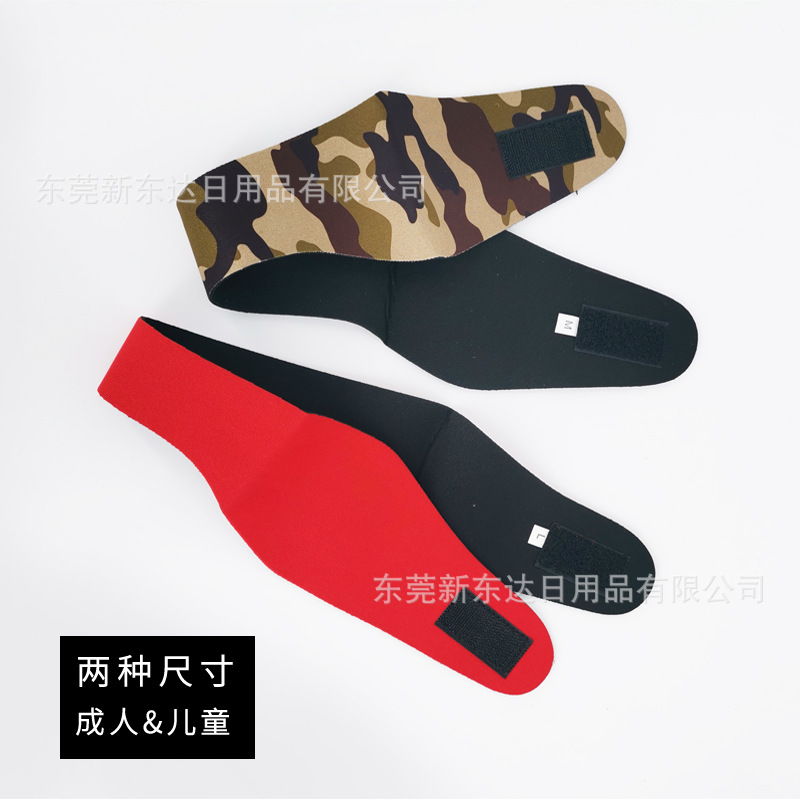 Neopreno diadema de natación niños adultos ajustable impermeable protección del oído con orejeras buceo diadema de protección del oído