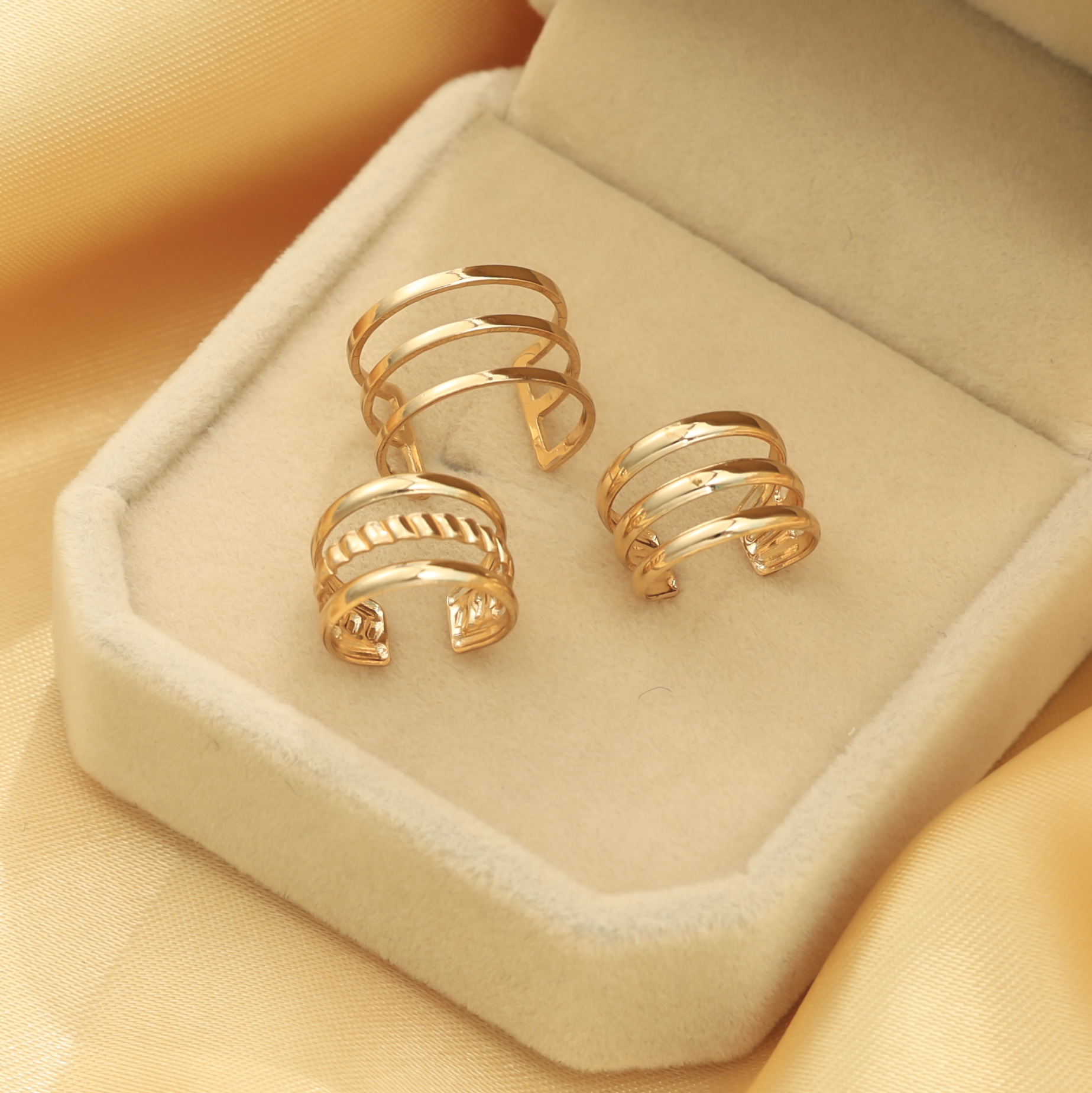 Pendientes de estilo ins de moda simple transfronteriza europea y americana