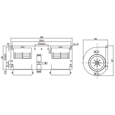 6689762 281as160 S175 – Fan