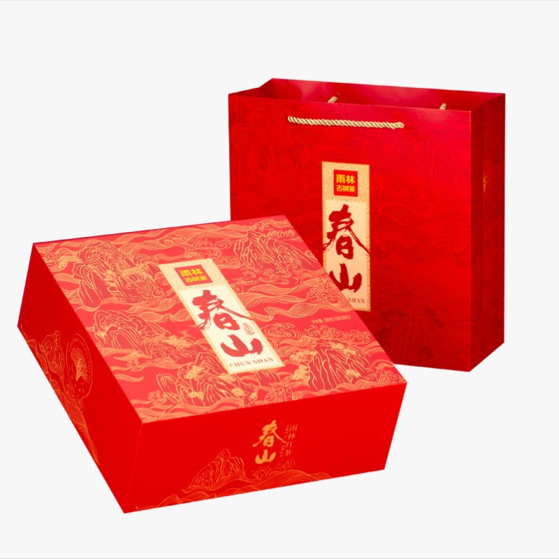 雨林古树茶红茶云南古树一芽二叶滇红茶2024年春山茶叶礼盒装180g