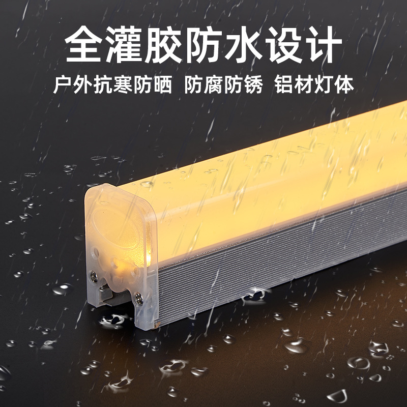 LED线条灯跑马灯管户外防水招牌门头楼体轮廓长条形厂家批发