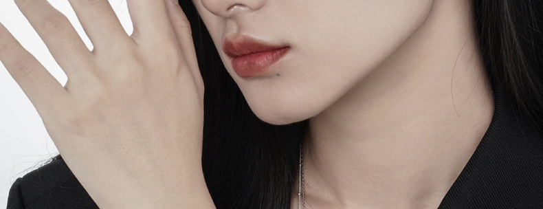 Fashion Heart Shape Sterling Silver Epoxy Ear Studs 1 Pair