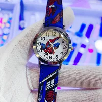 Горячие продажи детские часы оптом AliExpress трансграничный поставщик электроэнергии ремень мультфильм мальчик школьник кварцевые часы