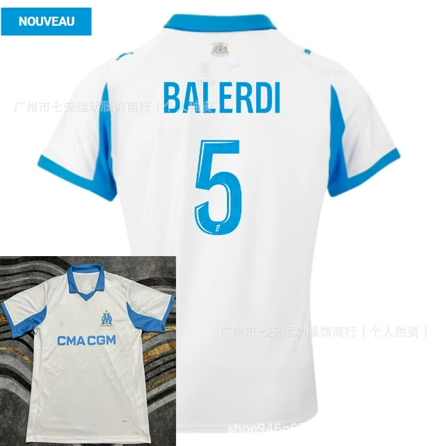 Версия футбольной формы 25-26 Тайланд Tottenham Son Heung-min Barcelona Yamal Manchester City Haaland Marseille home and away jersey