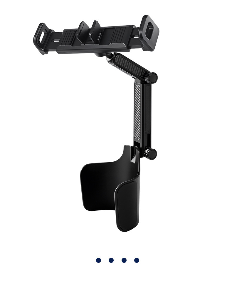 New model car phone holder with cup slot, magsafe magnetic retractable black technology cup holder phone stand
