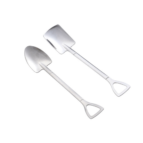 Stainless steel spoon, shovel spoon, watermelon spoon, Internet celebrity creative high-end shovel spoon, snow cream dessert spoon, soup spoon, stirrer spoon