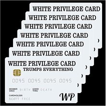 白色特权卡White Privilege Card Credit Card Trumps Everything