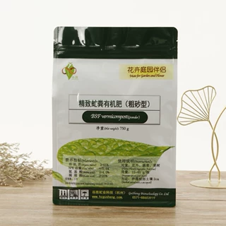 有机化肥自封袋定制透明彩印铝箔自立袋八边封食品密封袋骨袋定做