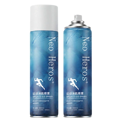 Air cooling agent for vehicle, Sports cooling spray, cool cold