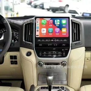 08-23 Toyota Land Cruiser LC200 Android Naviqasiya GPS Ekranı