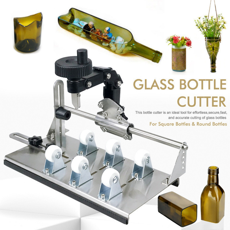 Multifunctional glass cutter, glass bottle cutting tool, wine bottle cutter, DIY tool, new model cutter