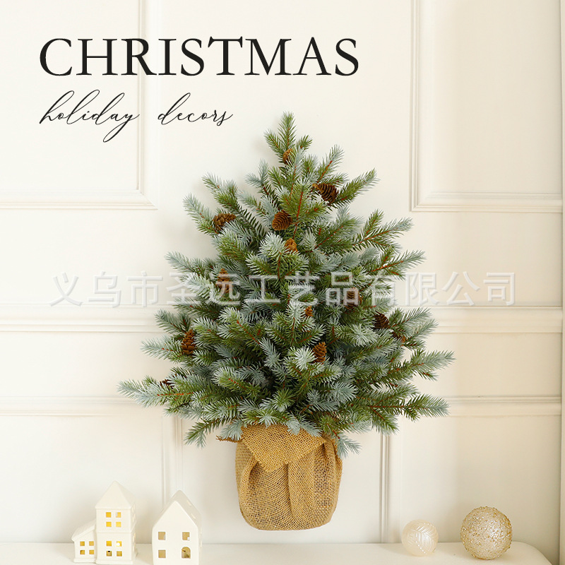 Decoraciones del árbol de Navidad inswind Navidad atmósfera colgante escena decoración de lino decoración del árbol de Navidad al por mayor