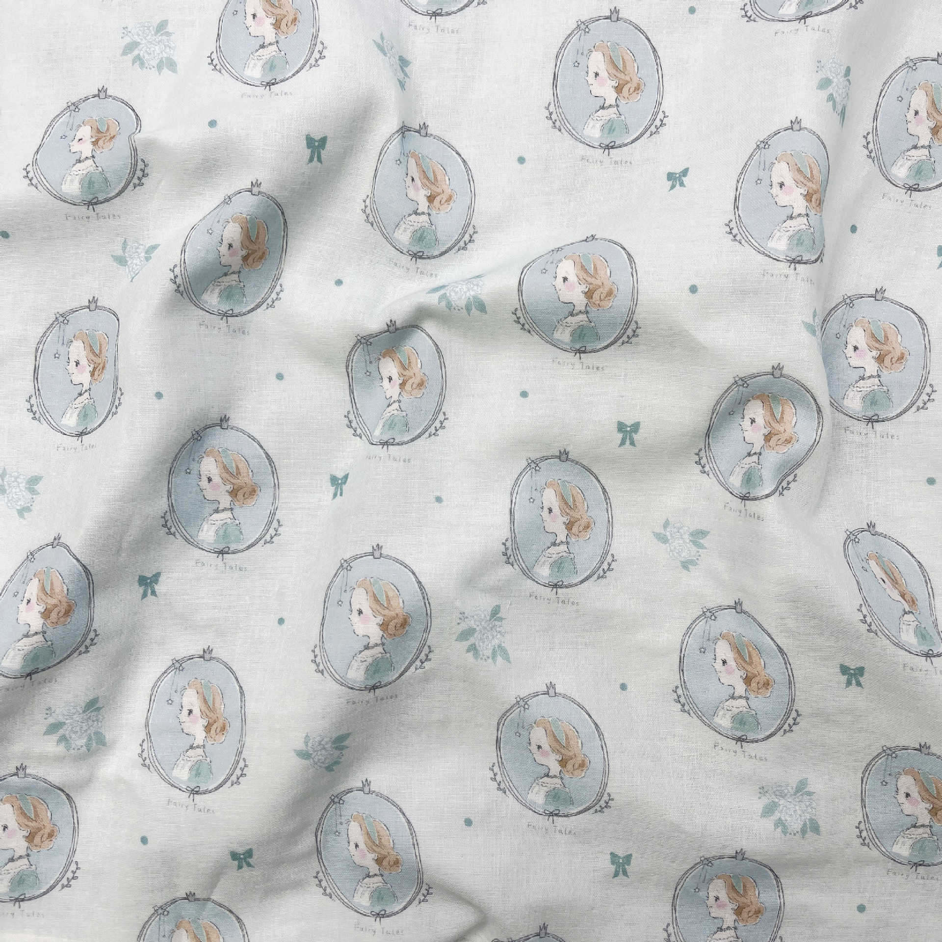 全棉双层纱布婴童数码印花卡通图案双层棉布童装睡衣面料家居服布