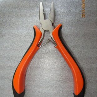 Factory labor-saving double-color handle wire pliers durable multi-functional vise 4.5-inch DIY handmade mini pliers
