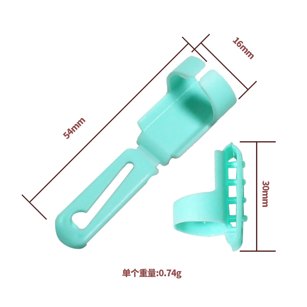 彩色手指毛线分线器打毛衣编织工具小配件绕线器塑料毛线引线器