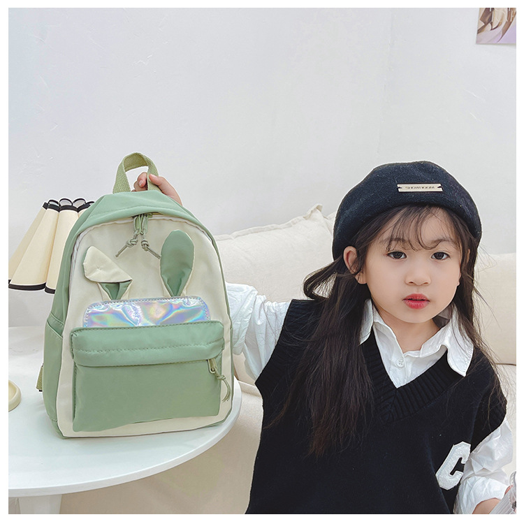 446g Weight Sequins, Sewing Thread Fashion Element Zipper Closure Type Double Shoulder Straps Strap Type Functional Backpack Bags Type Casual, School Occasion Nylon Material School Backpack, Kids Backpack Backpack Animal Pattern All Seasons Season Kid'S Gender Cute Style Square Shape Kid'S Nylon Animal Cute Sequins Sewing Thread Square Zipper Functional Backpack 11
