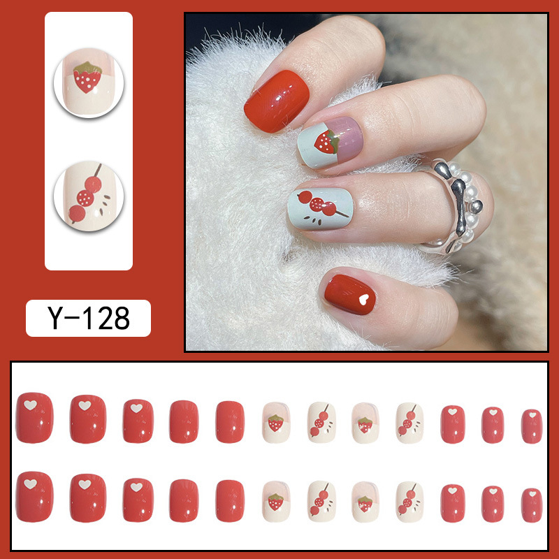 Simple Style Gradient Color Plastic Nail Patches 1 Set display picture 44