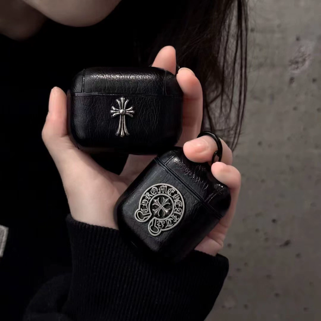 Тайд бренд Cro стандартный кросс Airpods 3-го поколения защитный чехол Pro2 подходит для Apple беспроводной Bluetooth 12 кожаная оболочка
