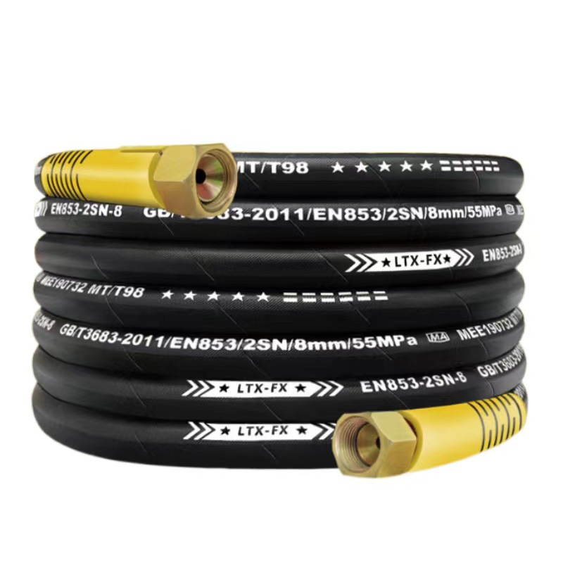 55/58型 超高压清洗机钢丝管 高压钢丝洗车出水管耐腐清洁