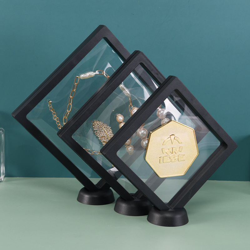 [Se puede utilizar para la entrega] caja de suspensión de joyería profesional de alta gama bolsa de película de PE caja de regalo de embalaje de joyería de plástico