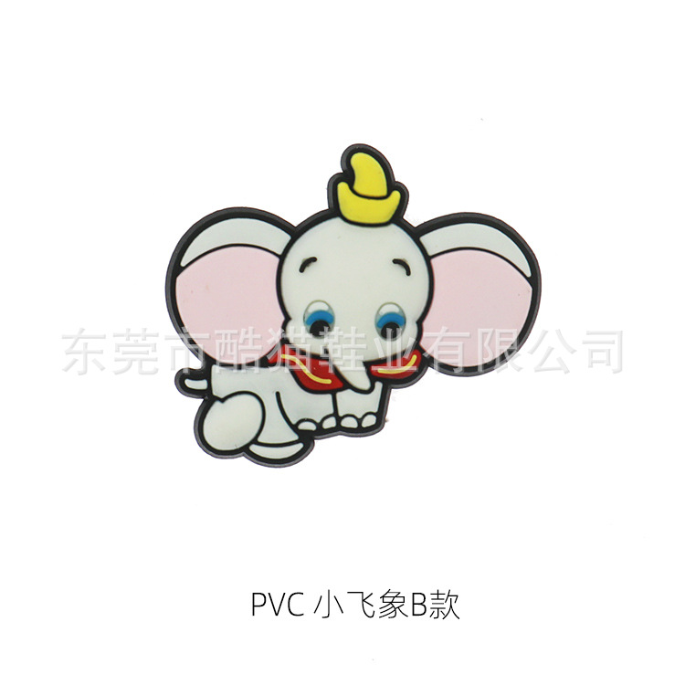 Nuevo estilo agujero zapatos flor lindo zapato hebilla carlochi zapatos accesorios dibujos animados agujero zapatos decoraciones accesorios animal mundo