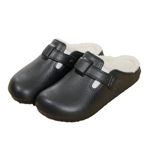 New winter warm cotton slippers with plush lining, men's thick soles, warm and cozy, Baren shoes, indoor large size, couple's home slippers