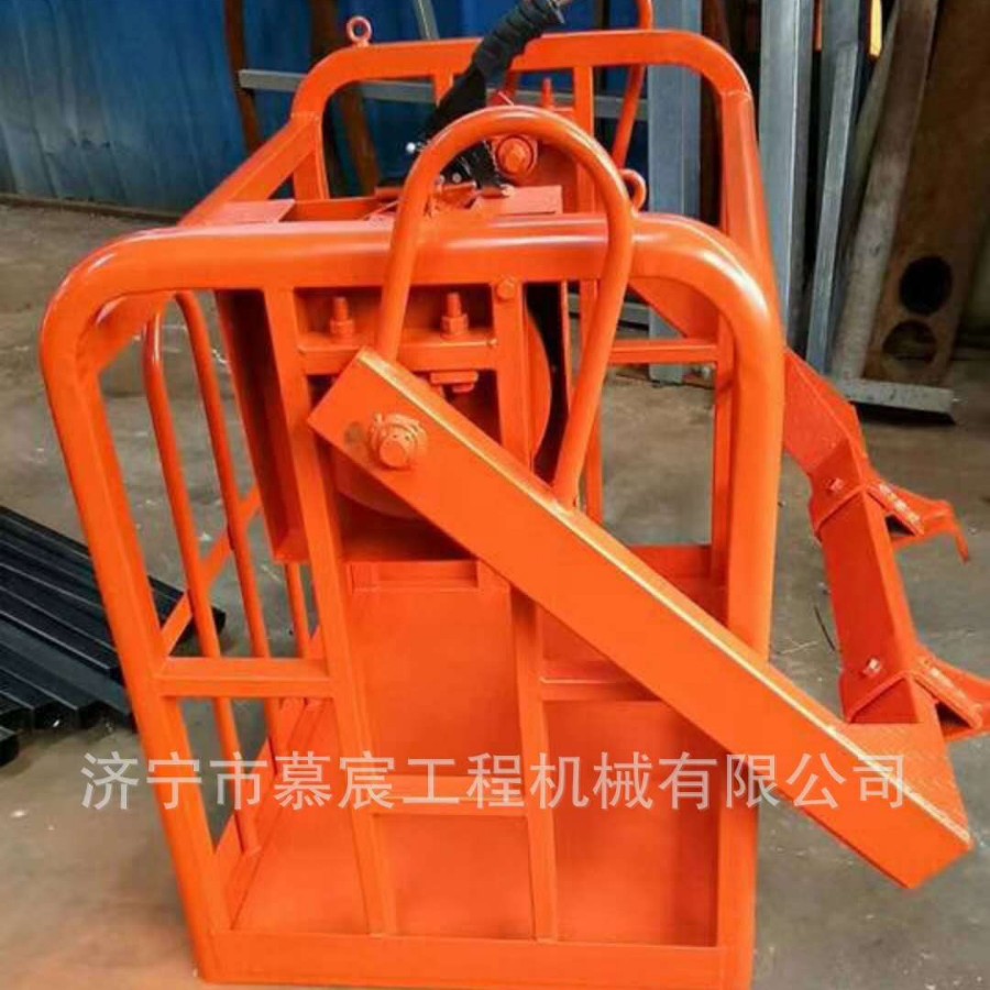生产高空作业吊篮 吊车专用吊篮 欢迎订购 济宁慕宸工程机械