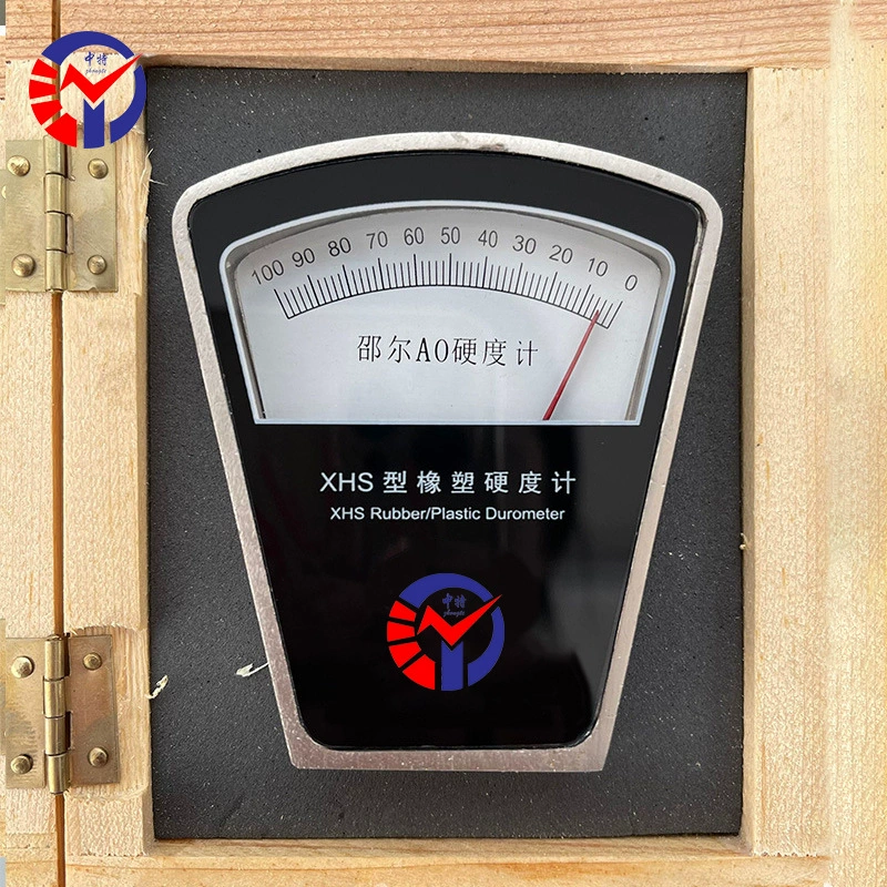 Настольный тестер твердости резины Shore AO измеряет пластиковые и микропористые пенопластовые материалы.