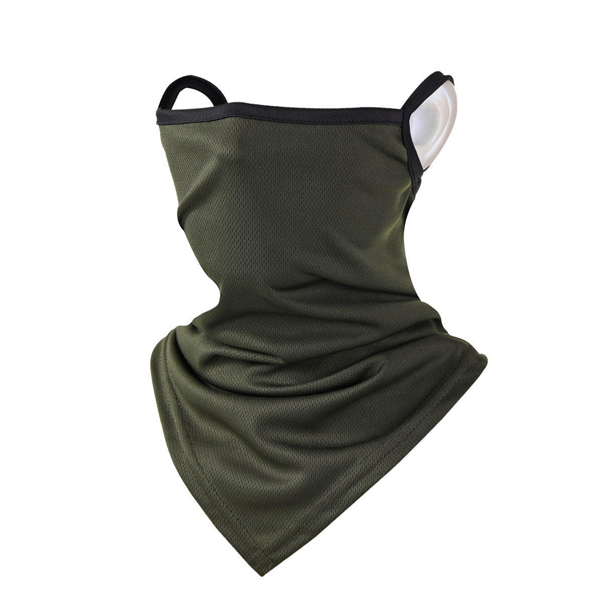 Máscara solar de ciclismo para hombres verano respirado malla anti-UV colgar toallas triangulares al aire libre guarnición image 8